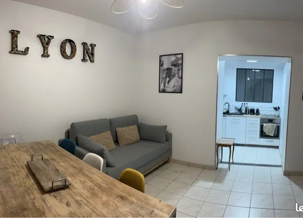 Appartement meublé 3 chambres Villeurbanne