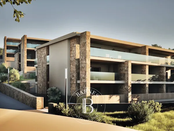 Porticcio, Programme neuf, 30 appartements, T2 au T4, garages, vue mer