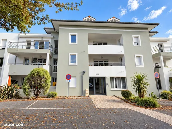 T2 a vendre bayonne - arrousets - dernier étage - parking en sous-sol