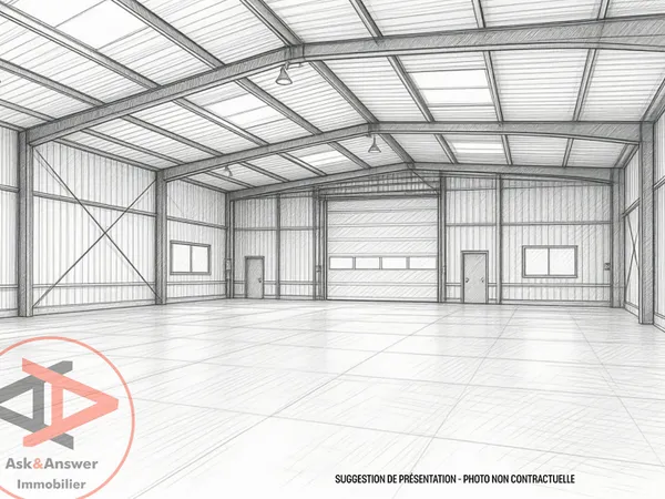 Local d'activité Larcay 350 m2