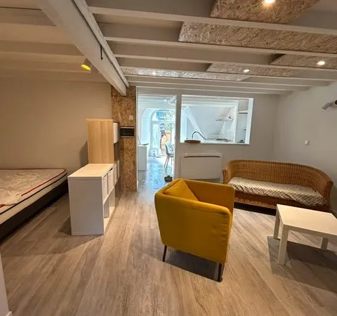 Grand T1 meublé avec extérieur