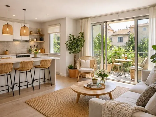Appartement 3 pièces 62 m²
