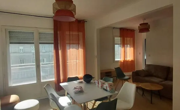 A LOUER APPARTEMENT T4 MEUBLE ANGERS DOUTRE