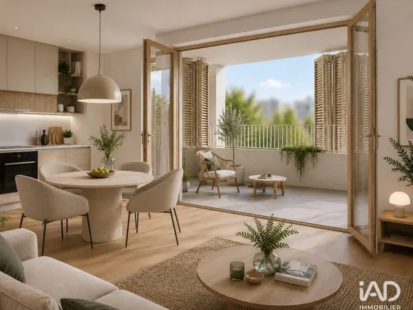 Appartement 3 pièces 62 m²