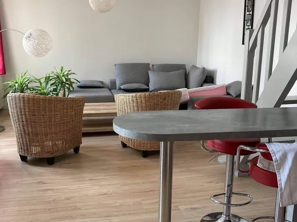 Duplex T3 meublé Rouen CHU