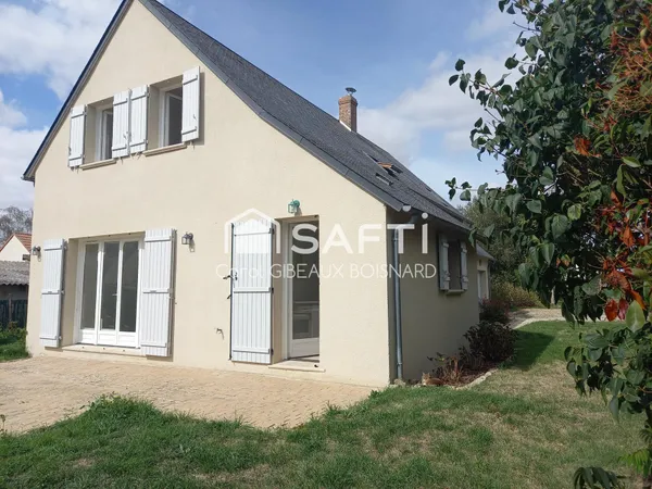 Pavillon familial 4 chambres avec garage et terrain