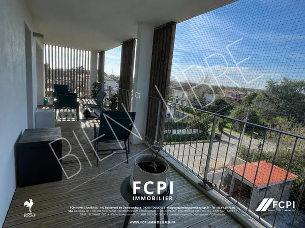 Appartement trois pièces 63 m2 - CUGNAUX