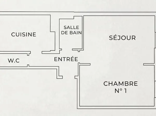 DERNIER ÉTAGE À RÉNOVER - VUE DÉGAGÉE SUR LE PARC