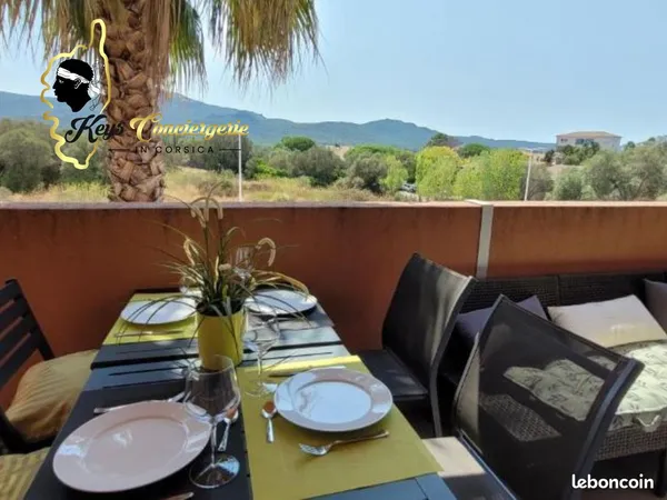 💥 Magnifique T2 de 47 m² meublé avec terrasse, piscine & vue dégagée (Location période scolaire : du