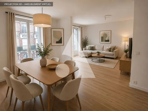 Appartement 4 pièces 67 m²