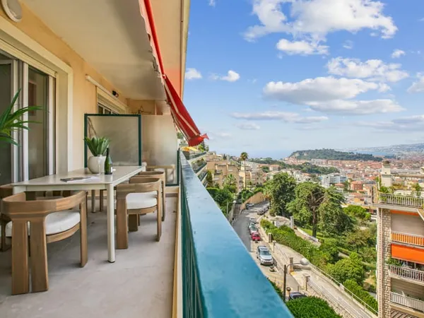 3 pièces avec 2 terrasses et vue mer - Nice / Mont Alban