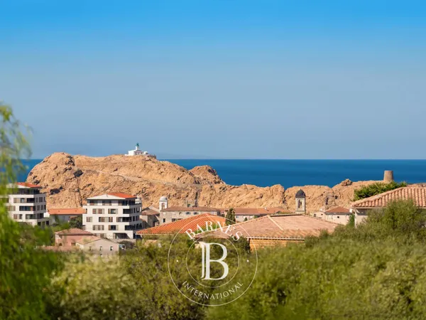 Exclusivité, L'Ile-Rousse, Maison vue mer et île de la Pietra, 3 chambres, garage
