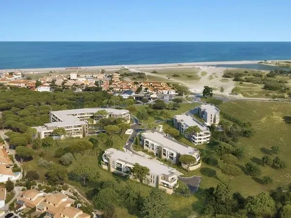 Studio neuf proche plage au Barcarès