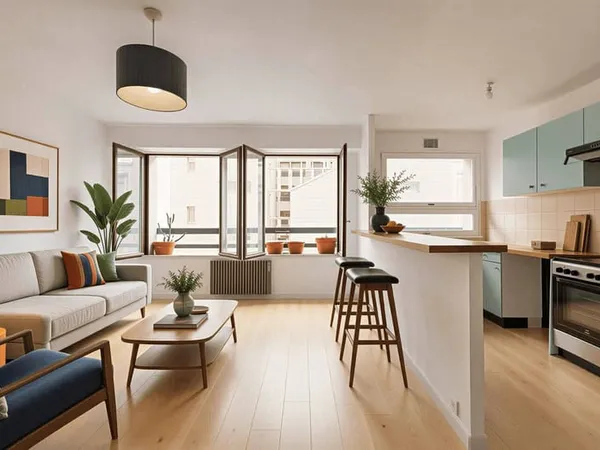 Appartement 3 pièces 69 m²