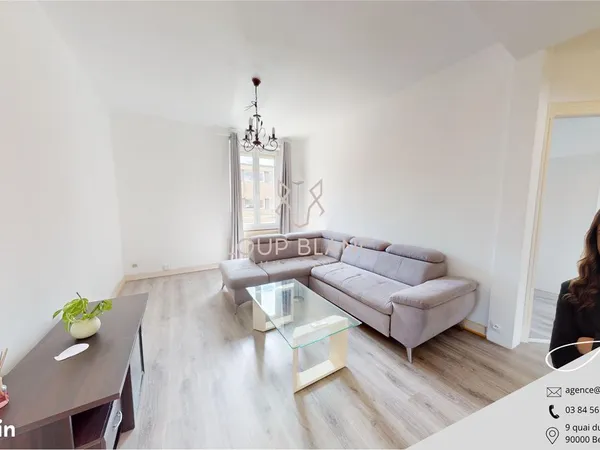 Appartement 3 pièces 61 m²
