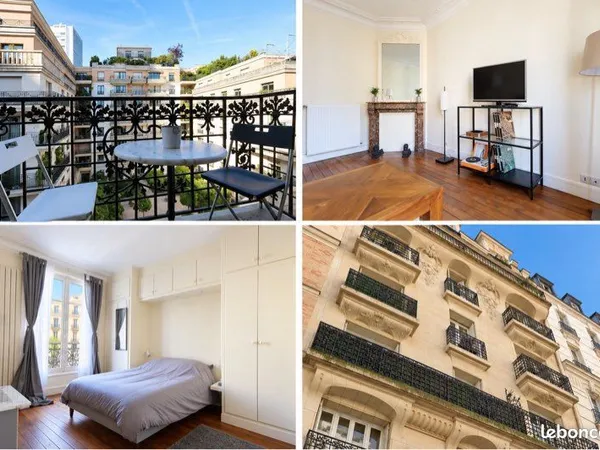 2 Pièces à louer - Meublé - PARIS 15 Beaugrenelle - 48 m² - 4e étage avec ascenseur