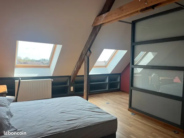Duplex au sein d'une colocation haut de gamme à Lille idéal couple d'étudiants