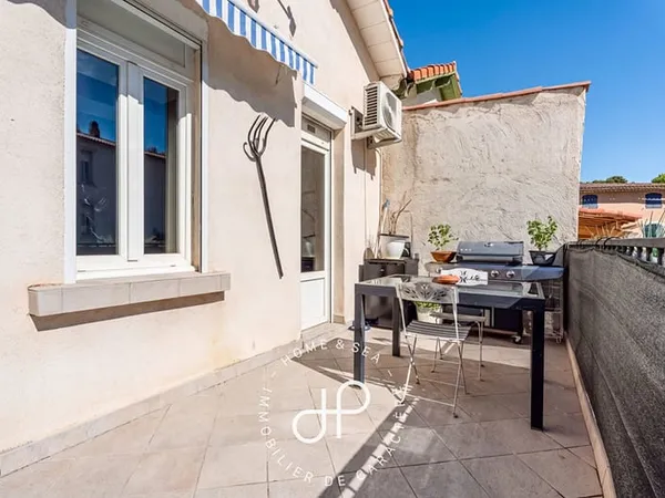 MARSEILLE 14e , QUARTIER SAINT-JOSEPH | T2 /3 ATYPIQUE EN HAUT DE MAISON
