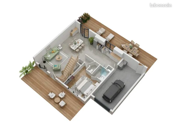 Maison 6 pièces 105 m²