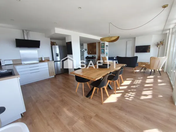 Appartement de 98 m2 entièrement rénové