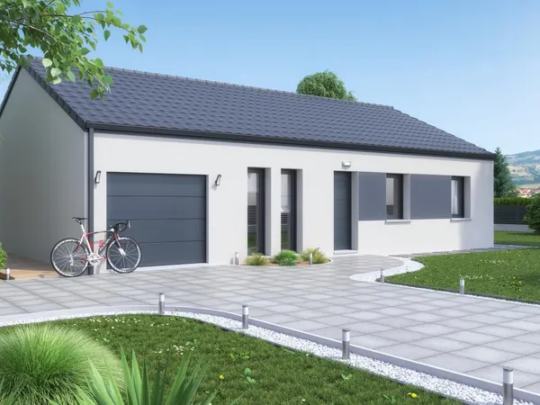 Terrain + maison 100 m²