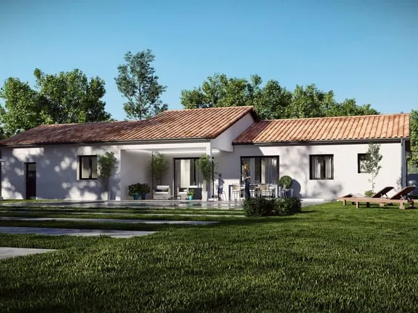 Maison 130 m², 6 pièces et terrain 1195 m² à Replonges - Prix : 375 000 €