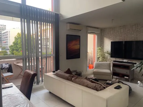 chambre dans un  duplex