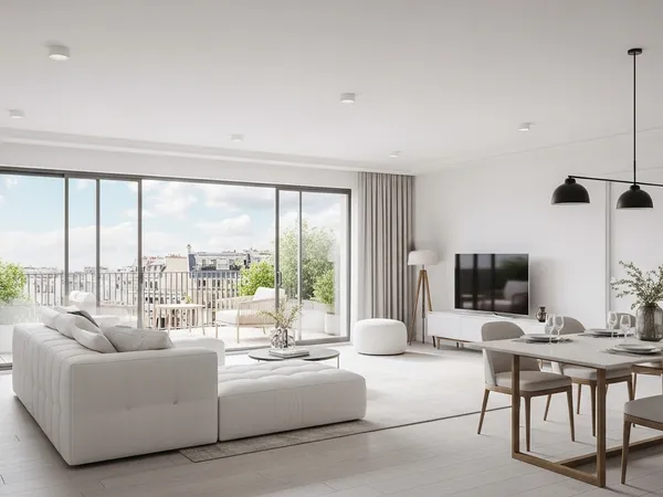 5 PIÈCES de 78.2m² + UNE TERRASSE + PARKING - DIJON