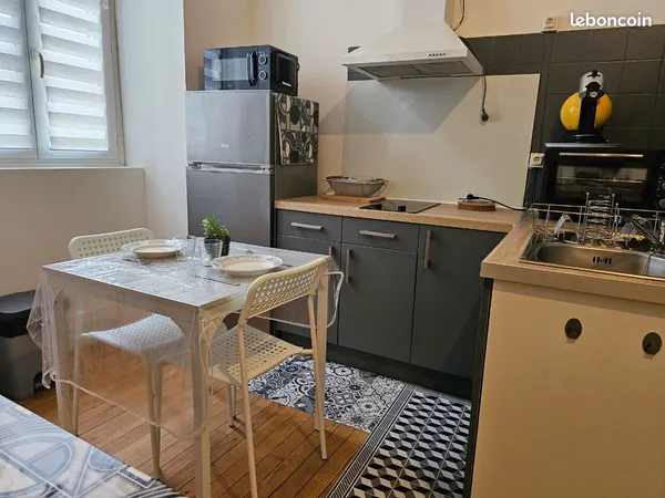 Appartement de type 1 Rénové - Relooké - Connecté