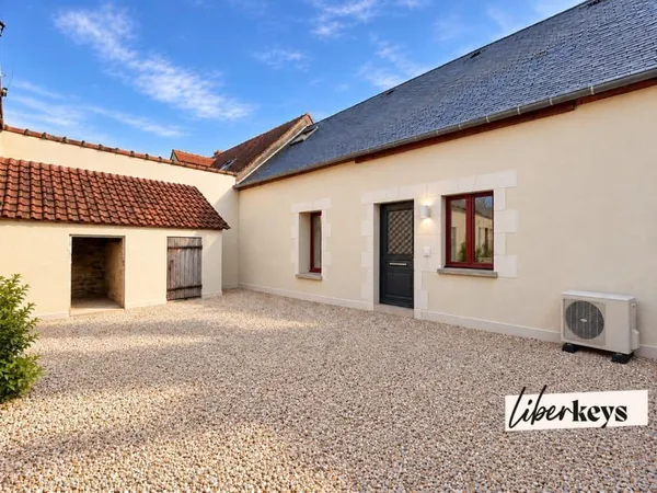 À Mardié (45430) - Maison ancienne en pierre entièrement rénovée