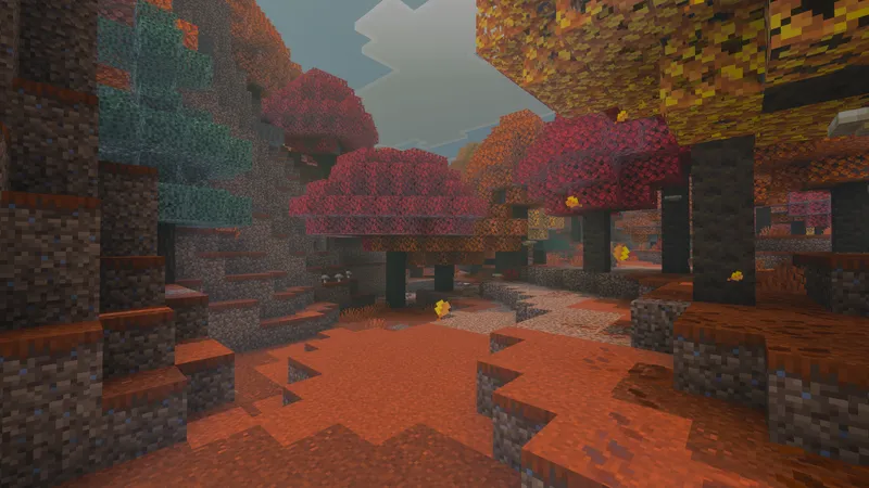 Minecraft 26.3 : où trouver la Forêt ambrée, le nouveau biome d'automne, et quoi en rapporter