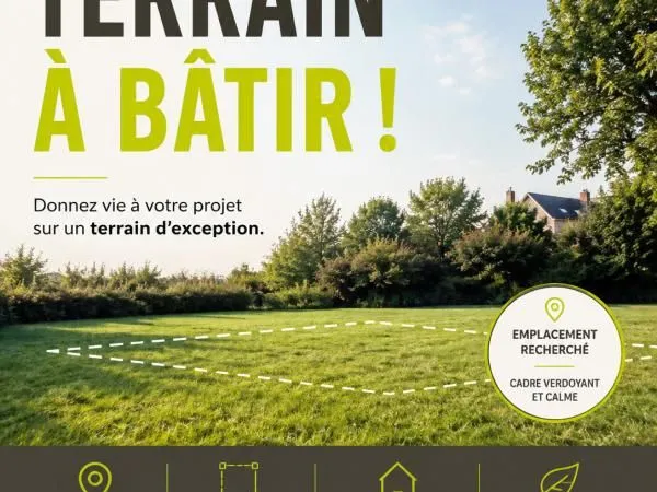 Terrain 820 m² Estaires