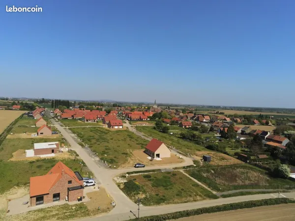 Terrain 320 m² Morbecque