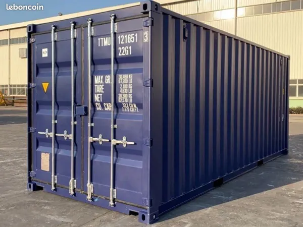 Container de stockage 14 m² - 33 m3 24-24/ 7-7 securisé