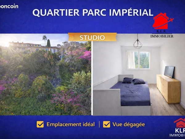 Studio 1 pièce 18 m²