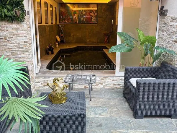 APPARTEMENT D'EXCEPTION À CAGNES-SUR-MER 69M2 +19M2 ( PISCINE INTÉRIEUR PRIVATIVE )