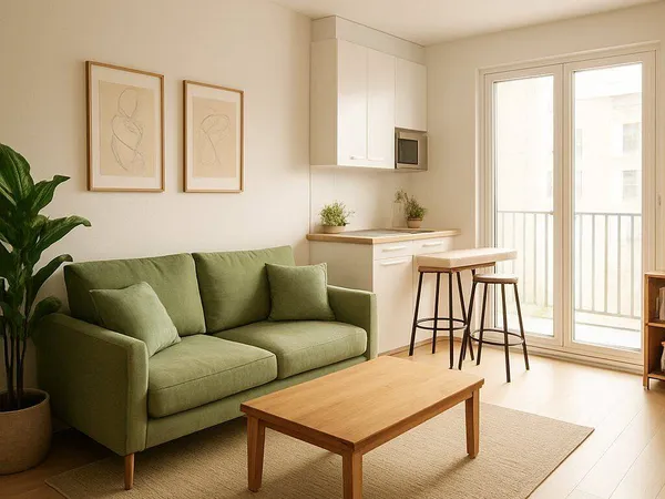 Appartement 2 pièces 46 m²