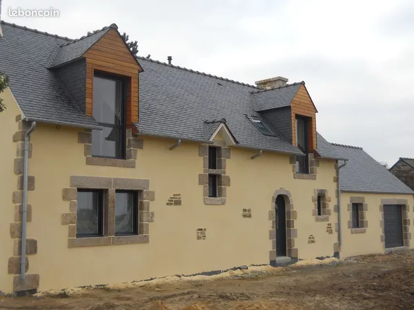 Maison à 1,5 kms du port de l'Aber-Wrach