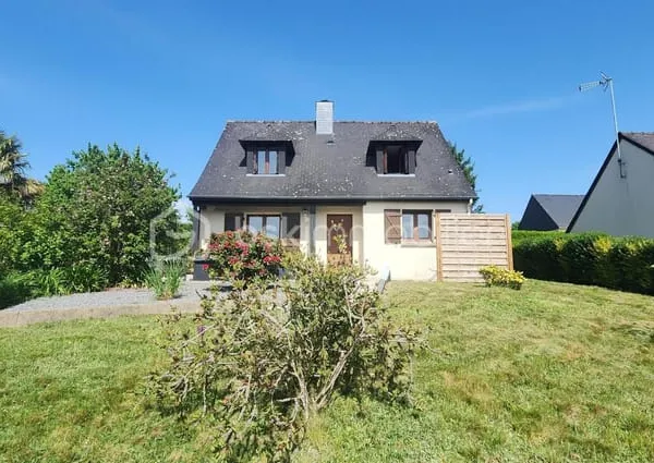 Maison familiale 5 pièces 84m² - Sous-sol complet & Vie de Plain-pied - CREVIN (proche RENNES)