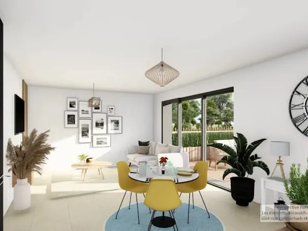 Maison neuve 3 pièces 63 m²