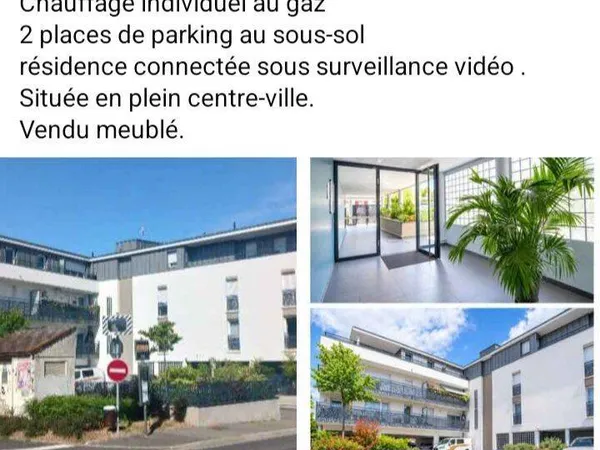 Appartement 3 pièces 66 m²