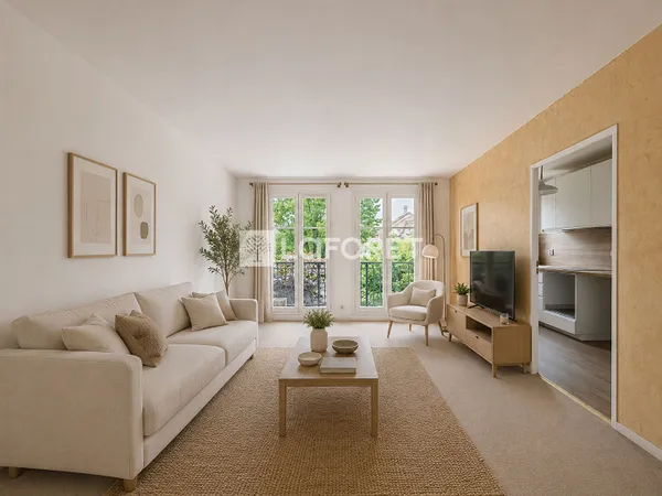 Appartement 2 pièces 46 m²