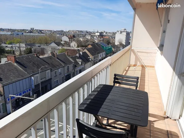 Charmant T2 meublé avec un grand balcon