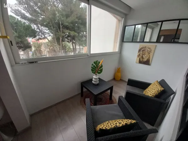 Appartement T3 garage piscine