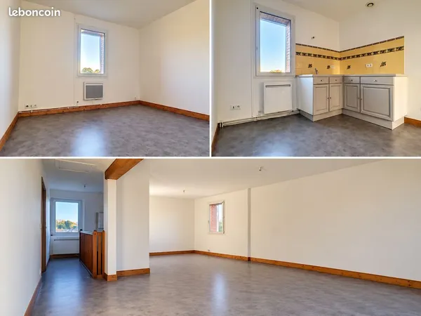 Appartement T3 - 58 m² - Parking et cave - Longueil-Annel
