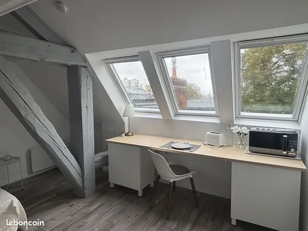 Studio 2 pièces 19 m²