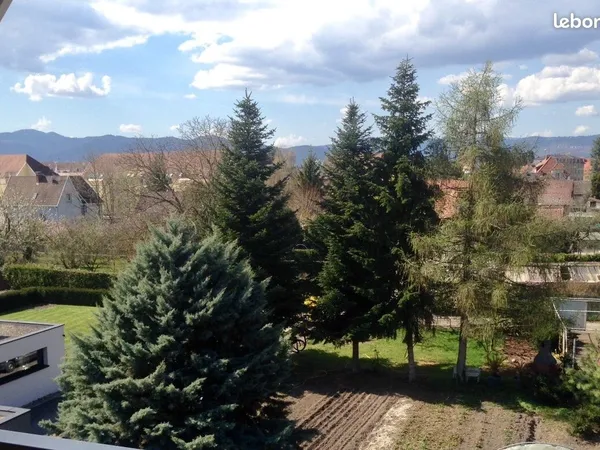 Duplex T3 dernier étage - Maraîchers - Terrasse, vue Vosges, garage