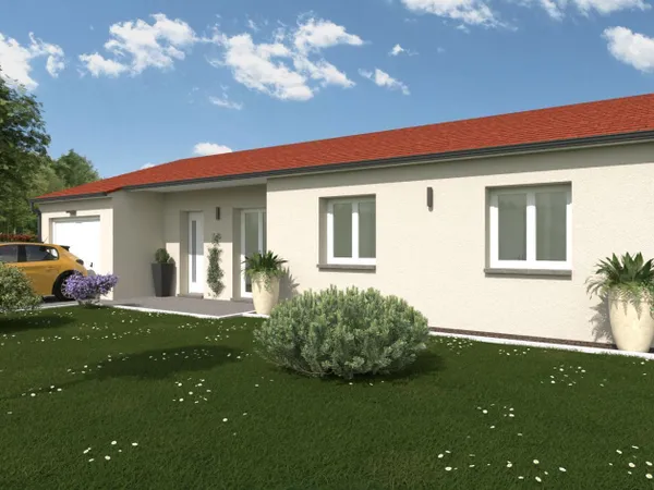 Projet de construction d'une maison 93 m² avec terrain à GOUISE (03)