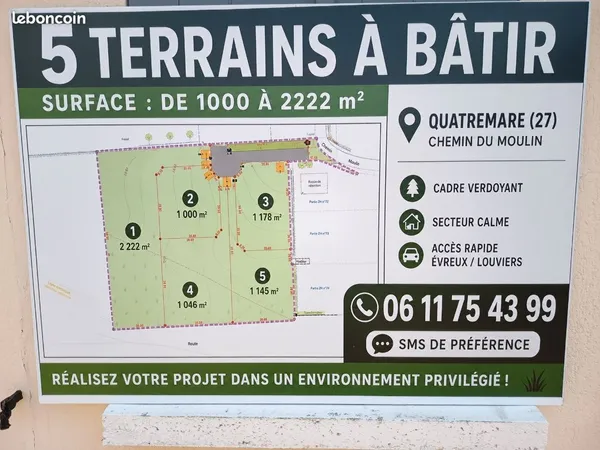 Terrains à bâtir