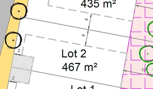 Terrain 466 m²